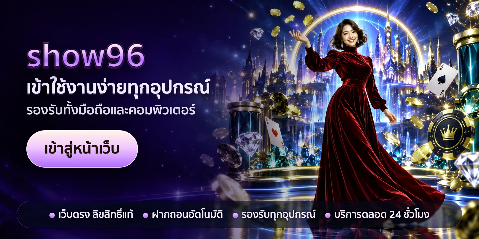 ภาพหัวเรื่องของ show96 ชุดที่ 1 — เข้าใช้งานง่ายทุกอุปกรณ์